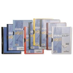 Durable Duraclip 6mm Red [Pack 25]